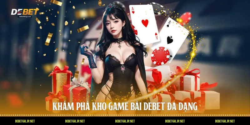 Khám phá kho game bài DEBET đa dạng